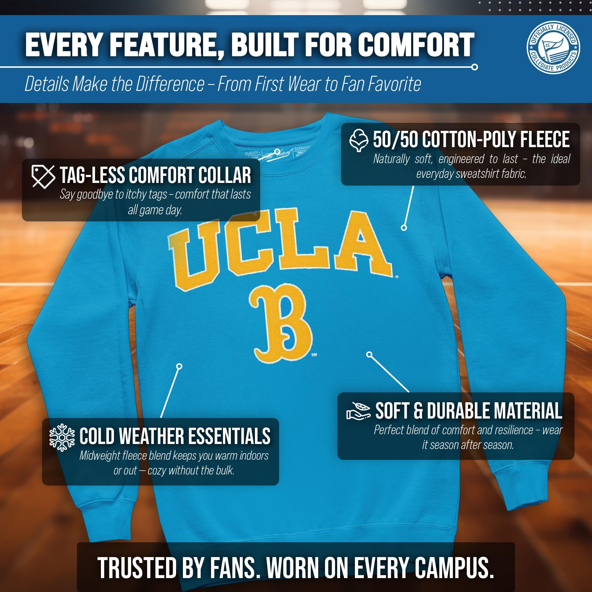 Amazon.com: Campus Colors: UCLA Bruins